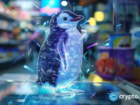 Pengu -Kundgebungen inmitten von UPTBIT -Listing und Anstieg der NFT -Verkäufe