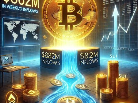 Bitcoin dominiert 882 Millionen US -Dollar wöchentliche Krypto -Zuflüsse, während Sui Solanabitcoin leise überholt, dominiert 882 Millionen US -Dollar wöchentliche Krypto -Zuflüsse, während Sui Solana leise überholt
