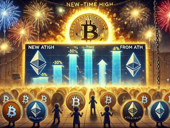 Bitcoin setzt neue Höhen, aber Altcoins kämpfen um 30% unter Ath – Details