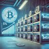 Bitcoin Schwierigkeit, endlich abzukühlen: 5% sinken eingeholt