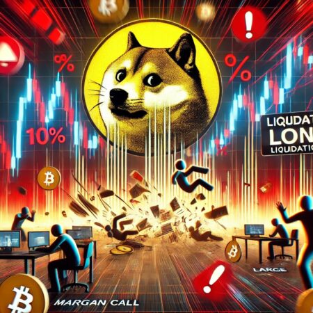 Dotecoin lange Liquidationen steigen als Preis von 10%