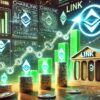 ChainLink überflutet 13%, wenn Austauschabflüsse aufschießen