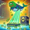 Pepe Wal macht einen Binance -Abfluss von 26 Mio. USD, wenn der Preis 70% springt