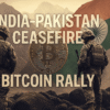 Waffenstillstand in Indien-Pakistan-Konflikt nach Trump-Gesprächen, Bitcoin und Best Altcoins Rallye